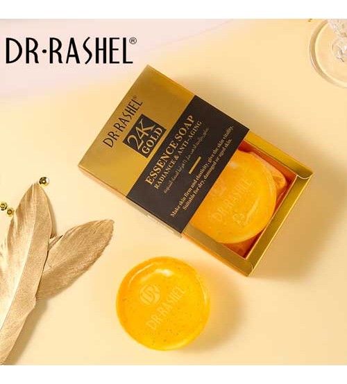 Dr Rashel 24K Gold Radiance and Anti Aging Essence Soap 100gms